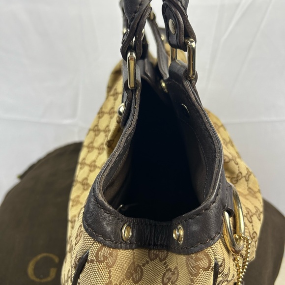 Gucci Medium Sukey - Leather and Canvas - Picture 6 of 13